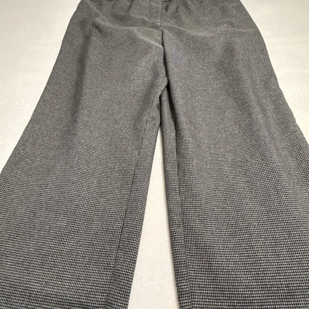 Maggie Barnes For Catherine’s Micro Houndstooth‎ Pants Size 16W Petite Women's